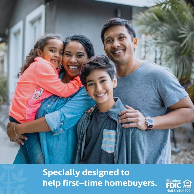 Social media post promoting a program for first-time homebuyers