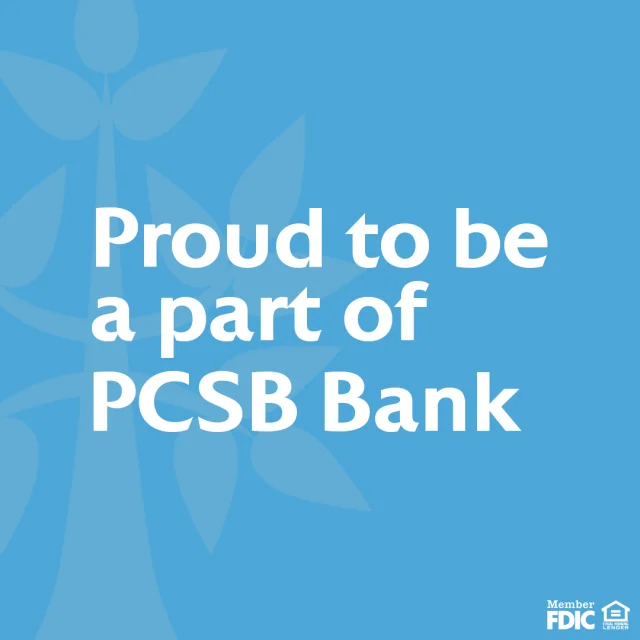 PCSB Bank new hire announcement social media graphic